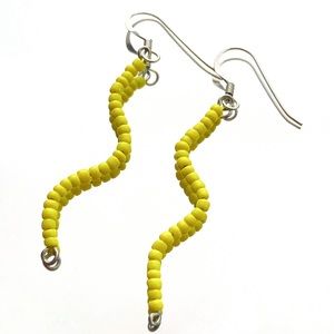 HANDMADE SQUIGGLE DANGLES